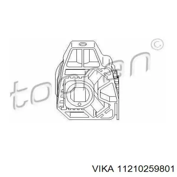 11210259801 Vika soporte de montaje de el radiador aire acondicionado