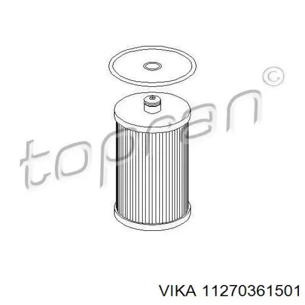 Filtro combustible Vika 11270361501 precio, desde 11,42 EUR
