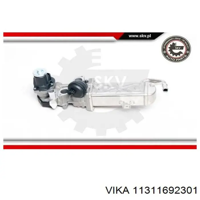 Enfriador de recirculación de gases de escape EGR Vika 11311692301 precio, desde 62,44 EUR