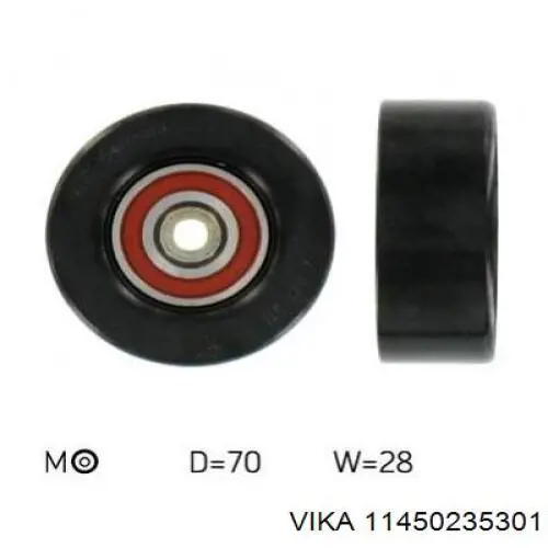 Comprar APV2631 Dayco Polea tensora, correa poli V