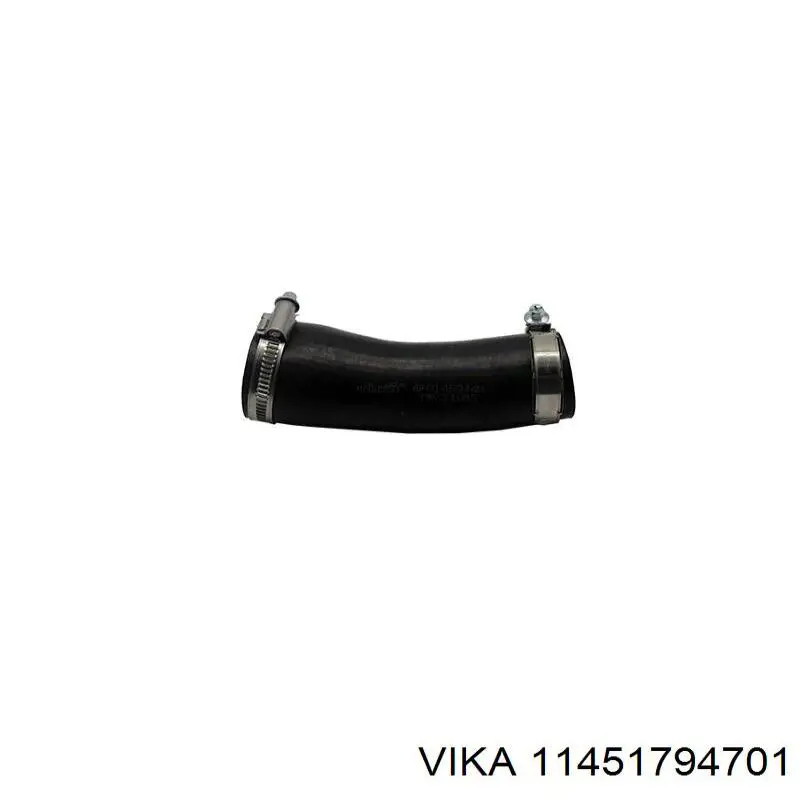 98817 Metalcaucho tubo flexible de aire de sobrealimentación inferior derecho