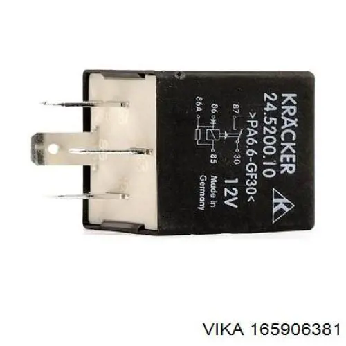 Relé de bomba eléctrica de combustible 107265015 Hans Pries (Topran)