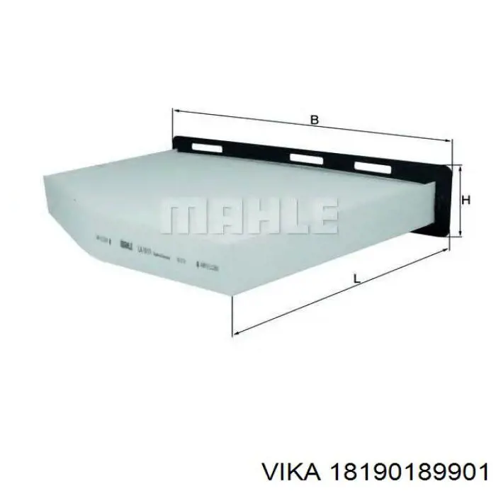 Comprar 18190189901 Vika Filtro de aire del habitáculo