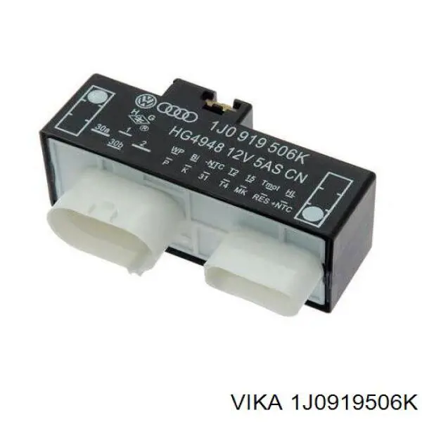Comprar 1J0919506K Vika Regulador de velocidad del ventilador de refrigeración (unidad de control)