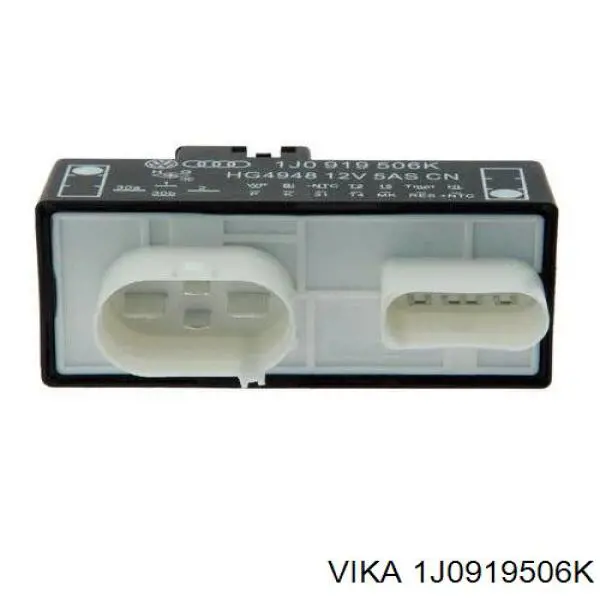 1J0919506K Vika Regulador de velocidad del ventilador de refrigeración (unidad de control)