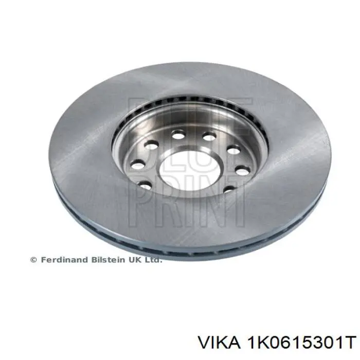 Freno de disco delantero Volkswagen Caddy 2 9K9