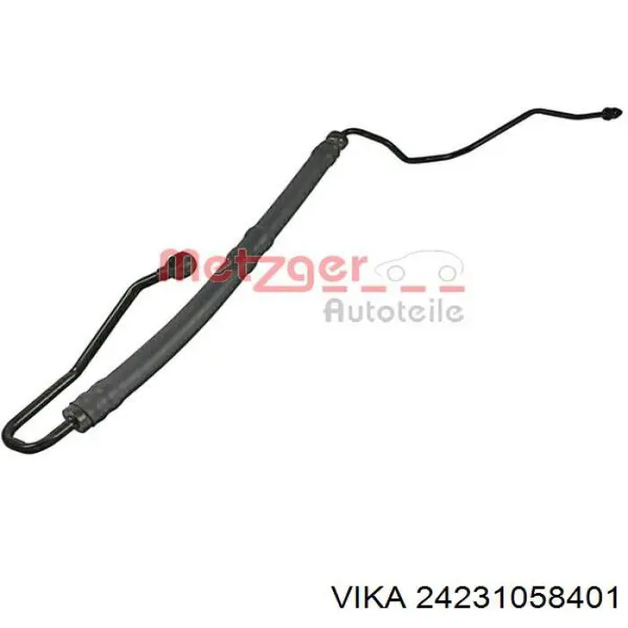 Manguera de alta presión de la dirección asistida desde la bomba hasta la cremallera Vika 24231058401 precio, desde 48,99 EUR