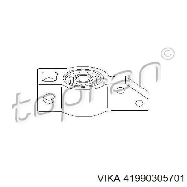 41990305701 Vika silentblock de suspensión delantero inferior