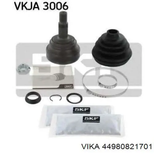 Comprar 54980010501 Vika Junta homocinética interna delantera izquierda