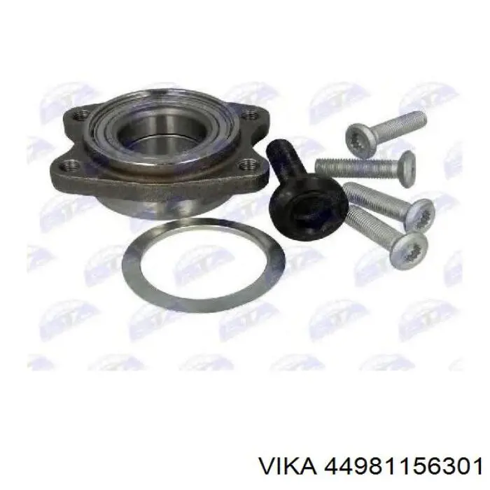 Cojinete de cubo delantero/trasero 4E0407625D VAG