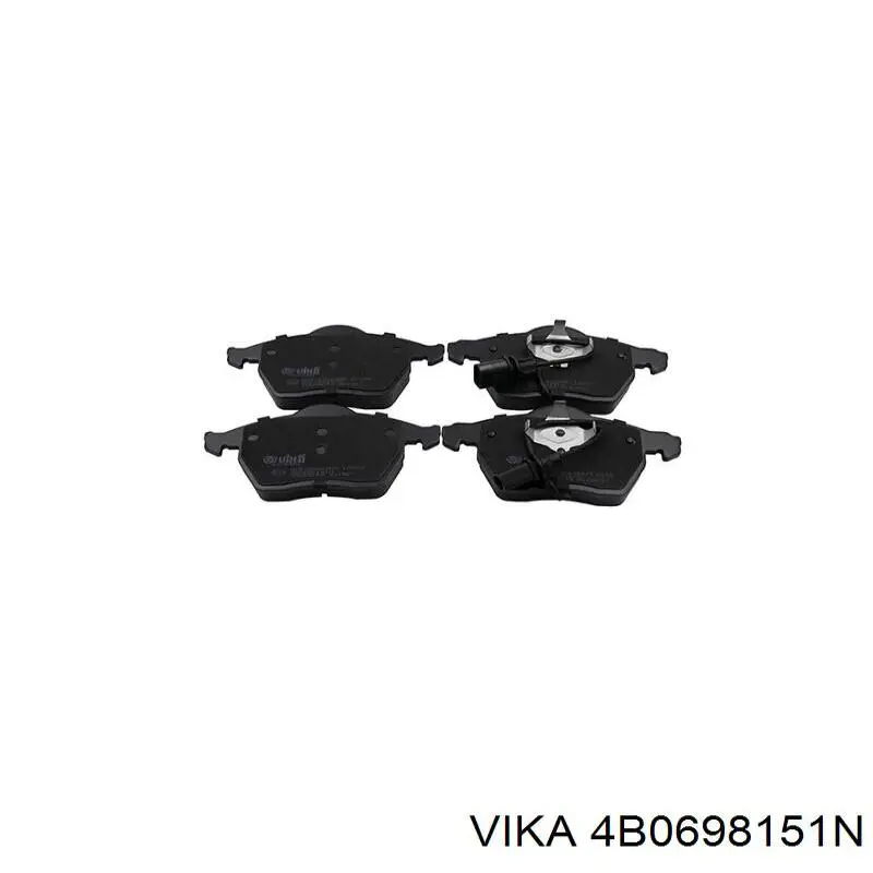 Pastillas de freno delanteras Audi A6 4F2