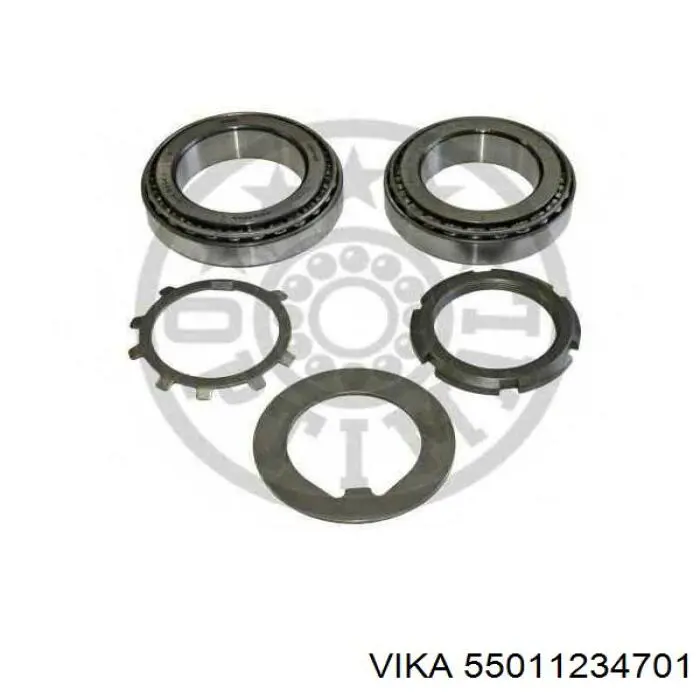 Cojinete de rueda delantero 44091046301 Vika