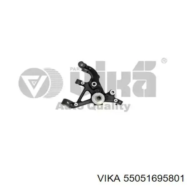 55051695801 Vika muñón del eje, suspensión de rueda, trasero izquierdo