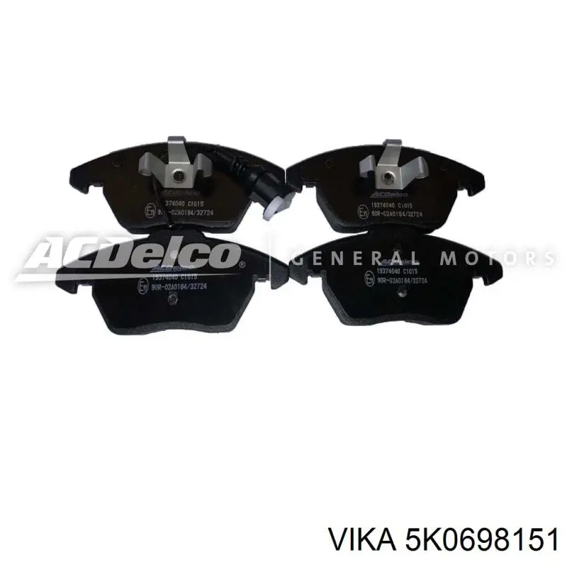 Pastillas de freno delanteras Seat Leon 2 1P1