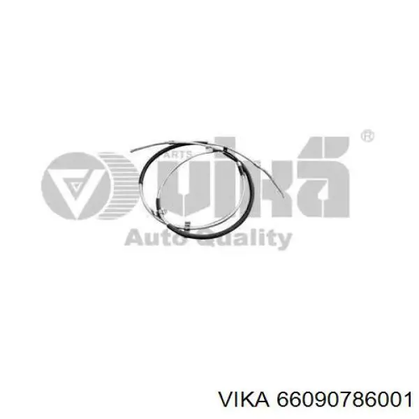 Cable de freno de mano trasero derecho/izquierdo Vika 66090786001 precio, desde 21,48 EUR