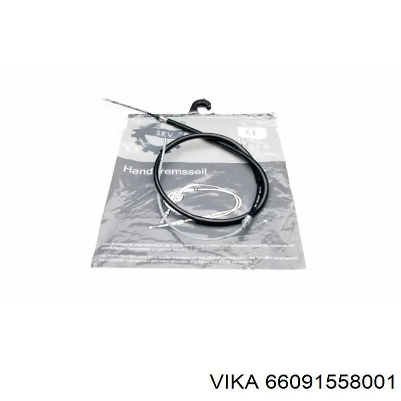 66091558001 Vika cable de freno de mano trasero derecho/izquierdo