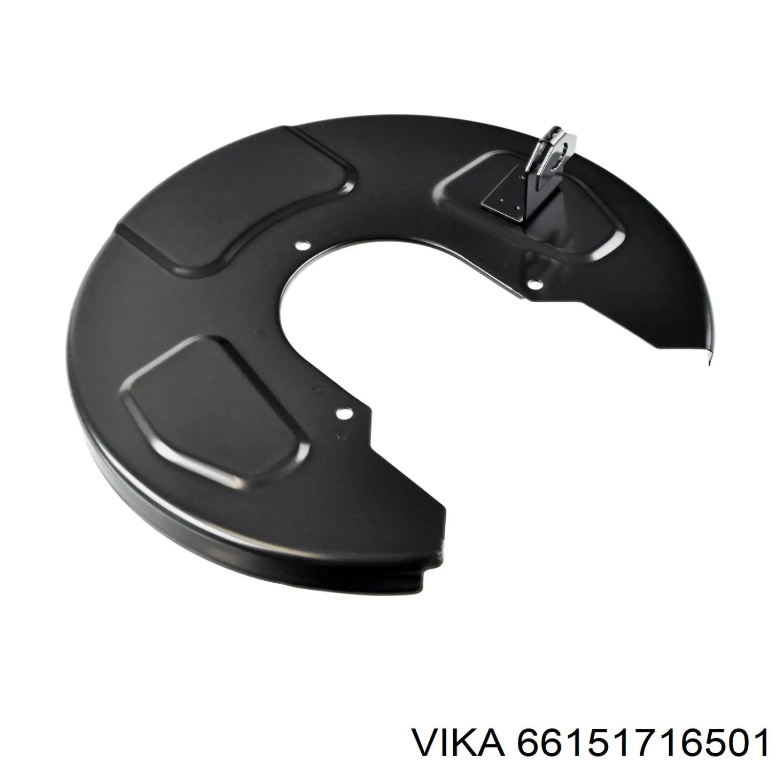 66151716501 Vika chapa protectora contra salpicaduras, disco de freno trasero derecho