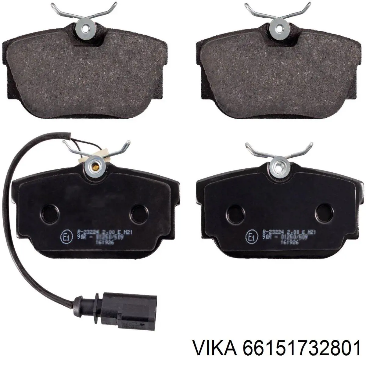 Pinza de freno trasera derecha Vika 66151732801 precio, desde 63,91 EUR