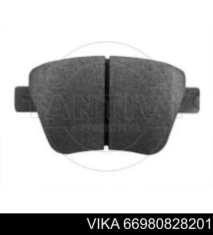 Pastillas traseras de freno Vika 66980828201 precio, desde 24,50 EUR