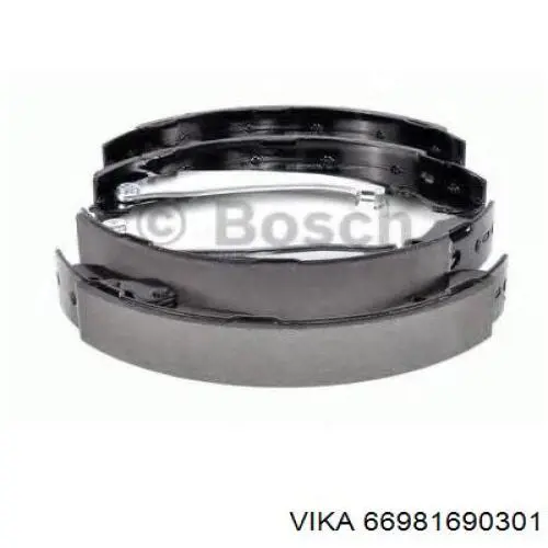 Zapatas de freno de tambor traseras Vika 66981690301 precio, desde 27,24 EUR