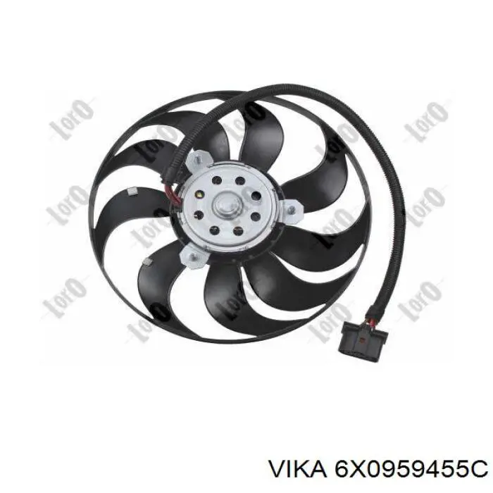 Comprar Ventilador eléctrico de refrigeración completo (motor y hélice) Volkswagen Polo III 6N2 a bajo precio