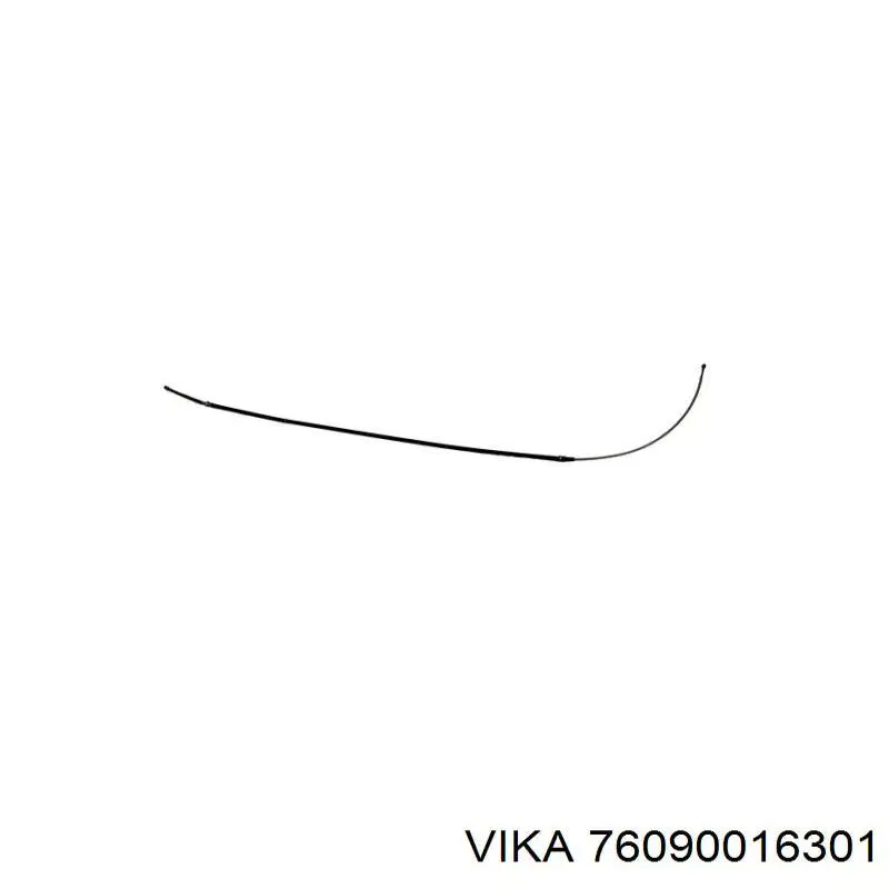 76090016301 Vika cable de freno de mano trasero derecho/izquierdo