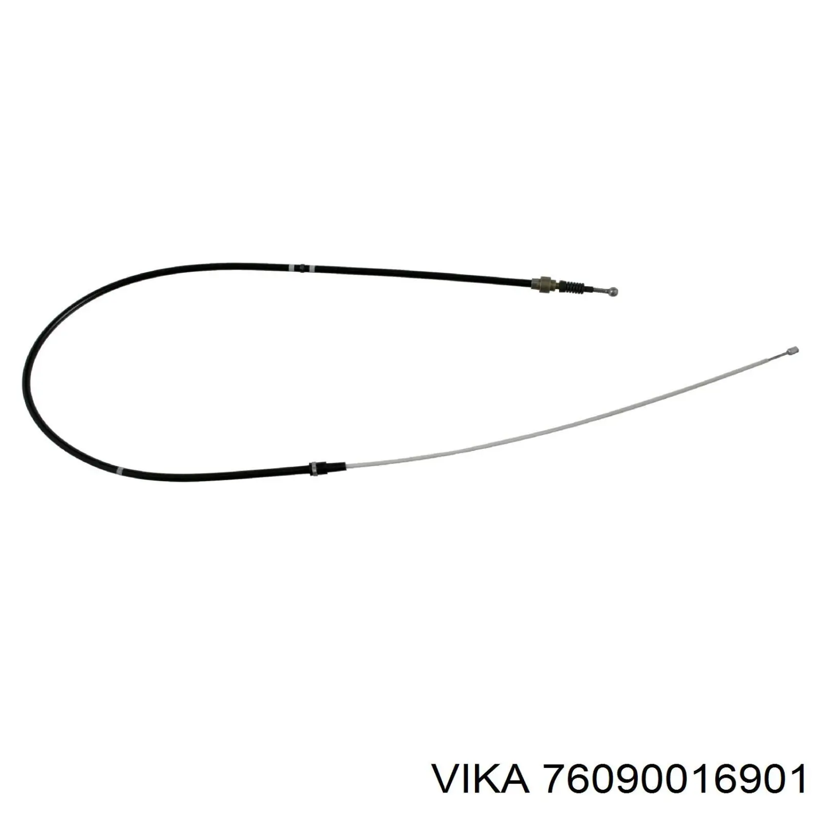 6Q0609721K Vika cable de freno de mano trasero derecho/izquierdo