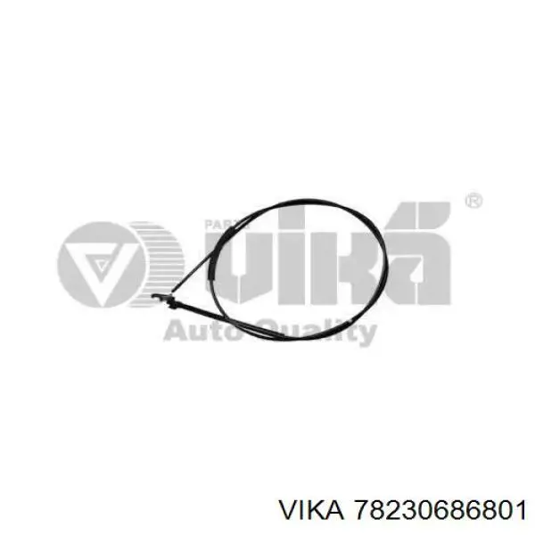 Cable de capó del motor para Volkswagen Polo IV 9N, 9A
