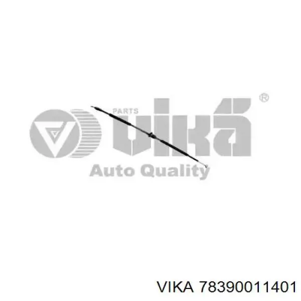 78390011401 Vika cable de accionamiento, desbloqueo de puerta trasera
