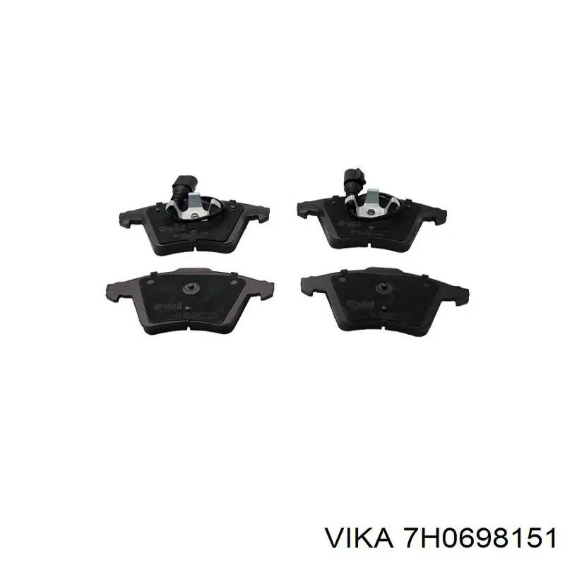 Pastillas de freno delanteras Volkswagen Transporter 7HA, 7HH, 7EA, 7EH