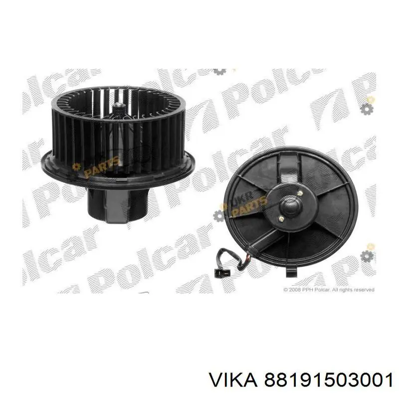 Ventilador habitáculo 893819015B VAG