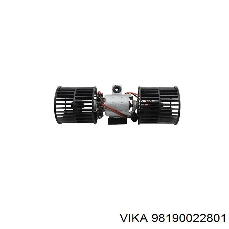 98190022801 Vika motor eléctrico, ventilador habitáculo