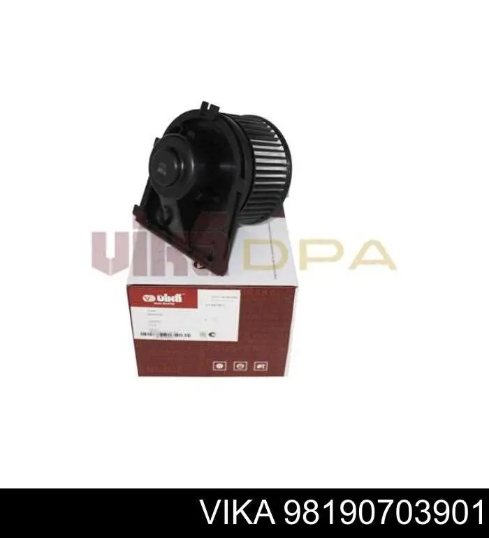 98190703901 Vika motor eléctrico, ventilador habitáculo