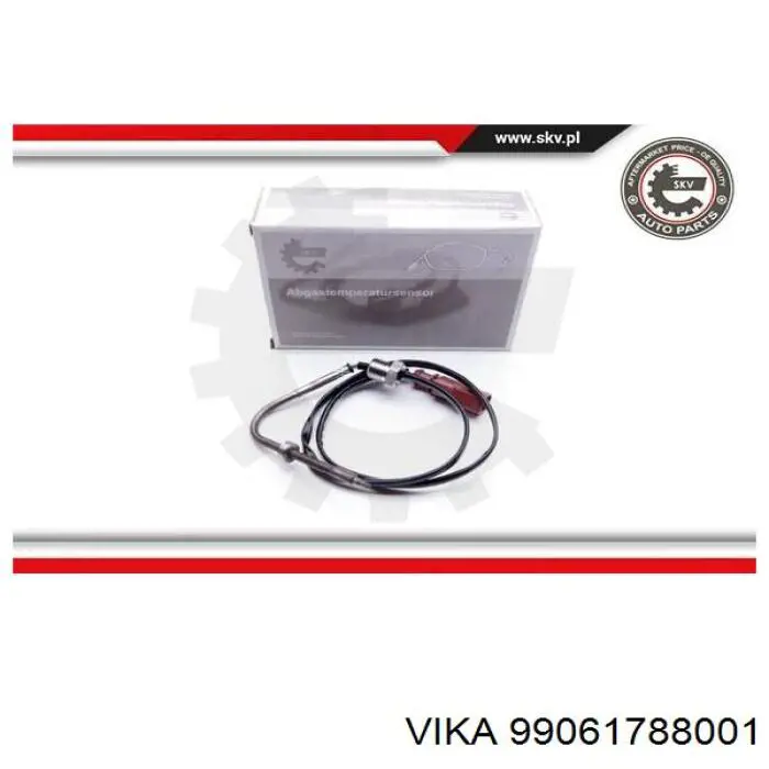 Sensor de temperatura de gases de escape antes del filtro de partículas 115052 Solgy