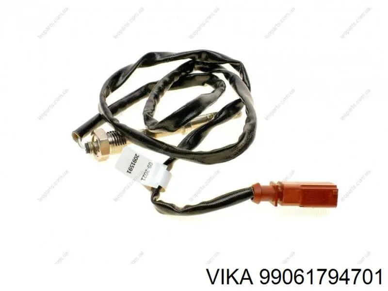 99061794701 Vika sensor de temperatura, gas de escape, antes de filtro hollín/partículas