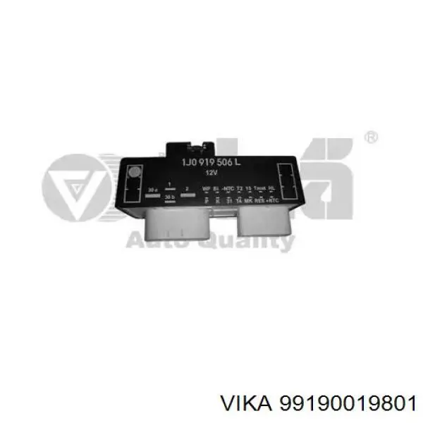 Regulador de velocidad del ventilador de refrigeración (unidad de control) Vika 99190019801 precio, desde 54,28 EUR