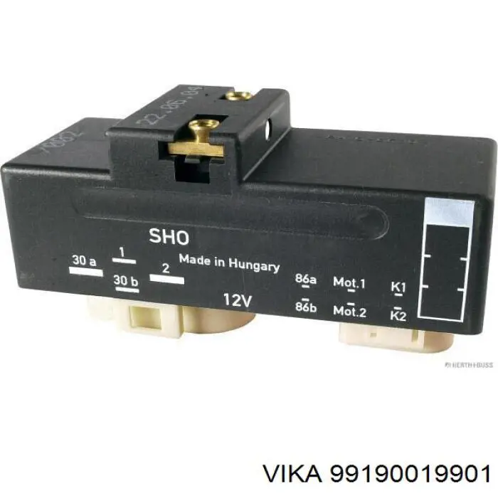 99190019901 Vika Regulador de velocidad del ventilador de refrigeración (unidad de control)