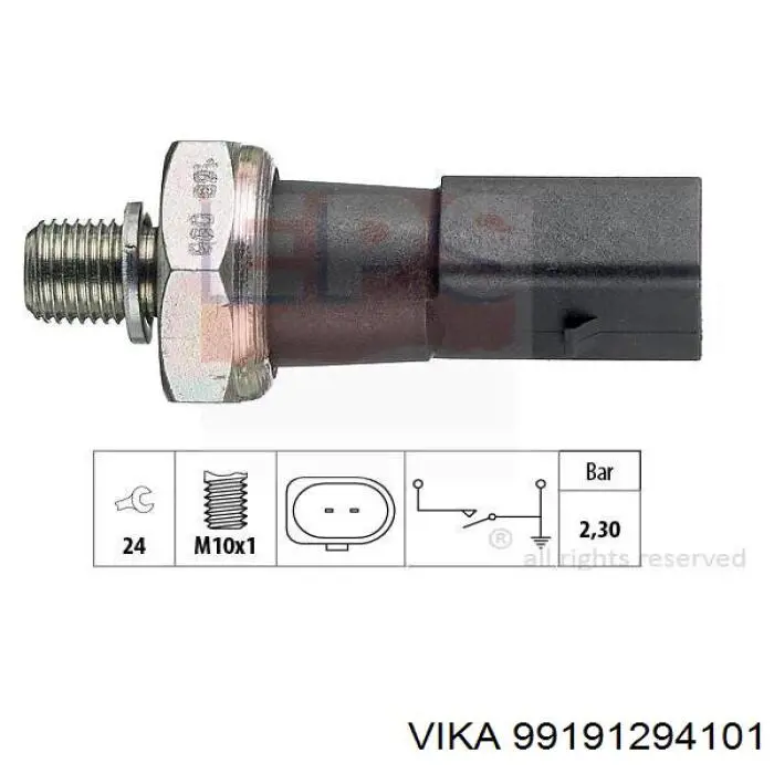 Sensor de Aparcamiento Frontal Lateral para Skoda Octavia (A5, 1Z3)