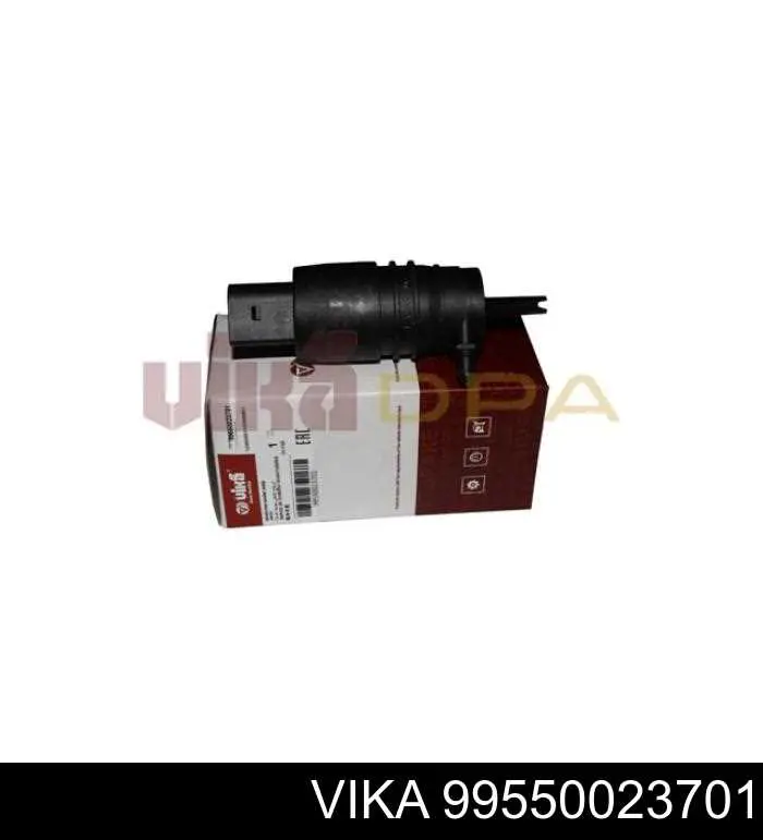 Bomba de agua limpiaparabrisas, delantera Vika 99550023701 precio, desde 8,71 EUR