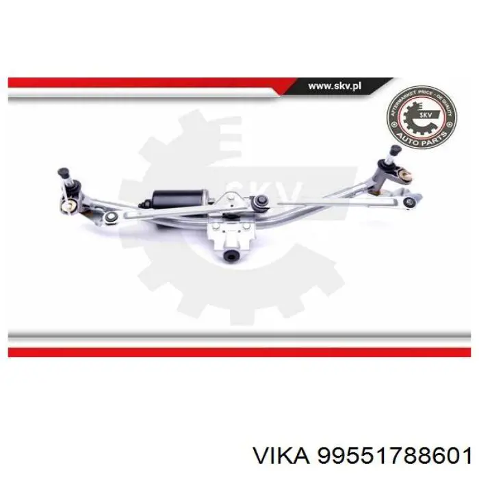 Trapezio del limpiaparabrisas Mapco 104889 precio, desde 40,34 EUR
