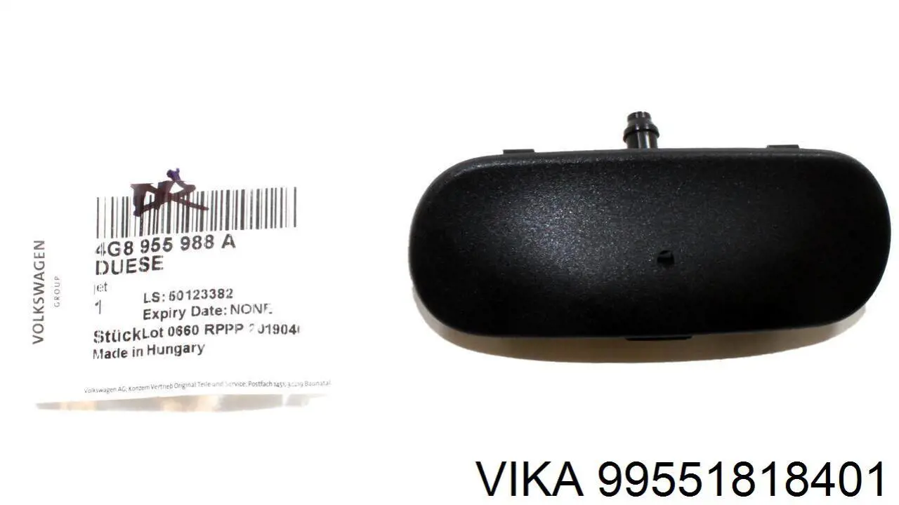 99551818401 Vika Boquilla del lavaparabrisas derecha