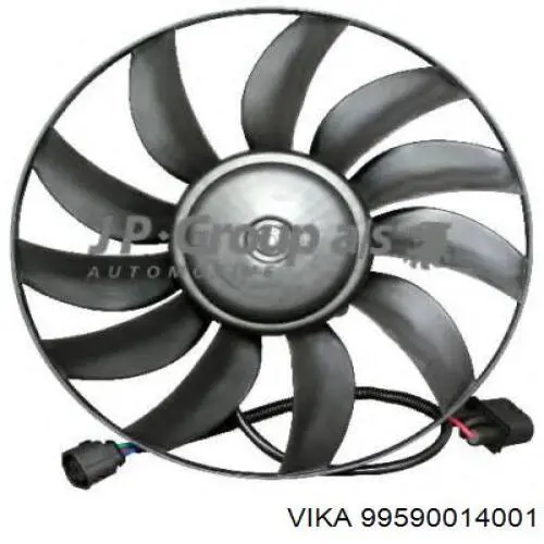 Ventilador eléctrico de refrigeración completo izquierdo (motor y hélice) Vika 99590014001 precio, desde 61,81 EUR