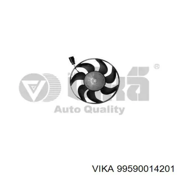 Ventilador de refrigeración completo derecho (motor y hélice) Vika 99590014201 precio, desde 50,82 EUR