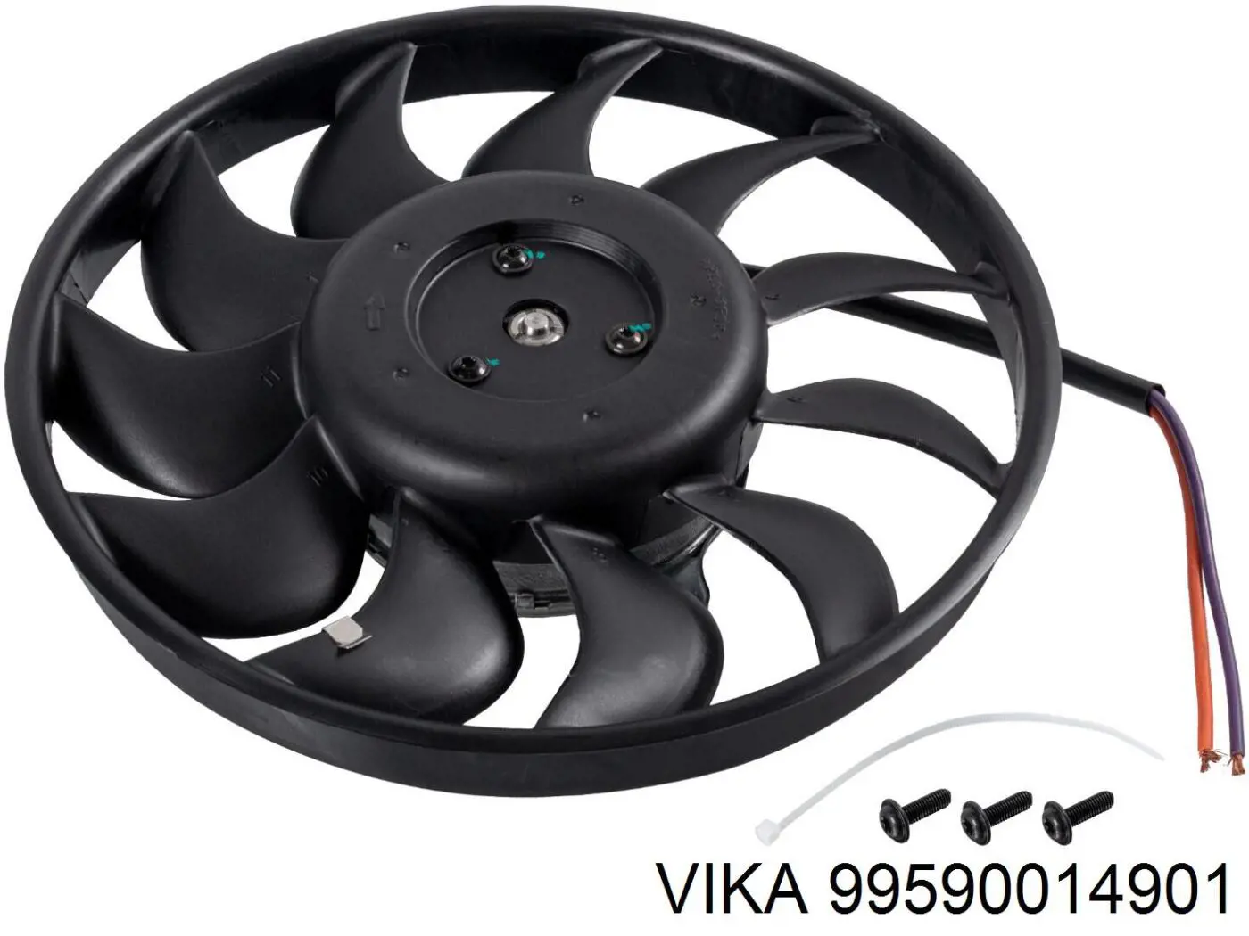 99590014901 Vika ventilador (rodete +motor refrigeración del motor con electromotor derecho)