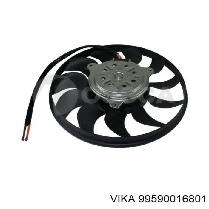99590016801 Vika rodete ventilador, refrigeración de motor