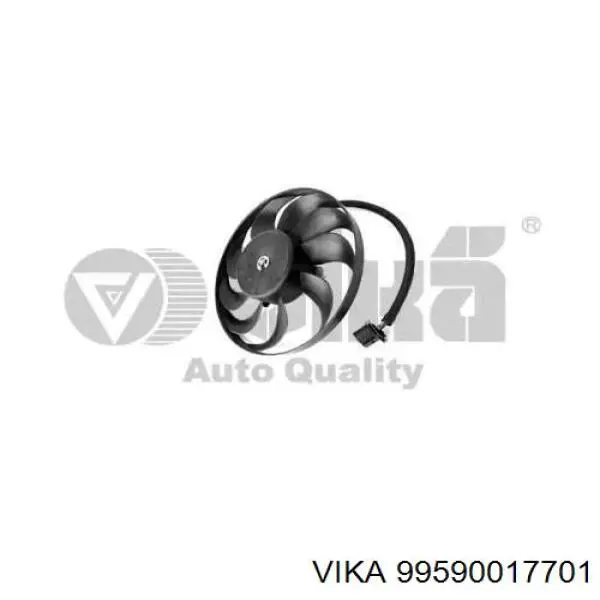 99590017701 Vika ventilador (rodete +motor refrigeración del motor con electromotor completo)