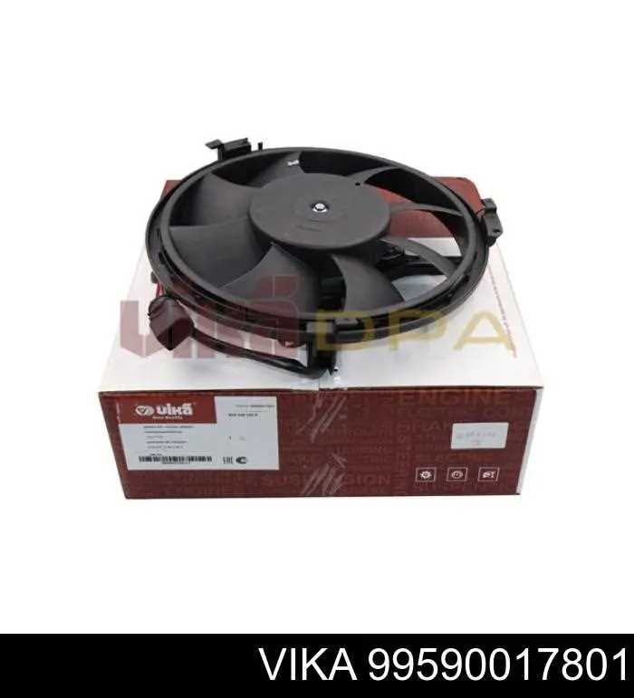 99590017801 Vika Electroventilador del motor