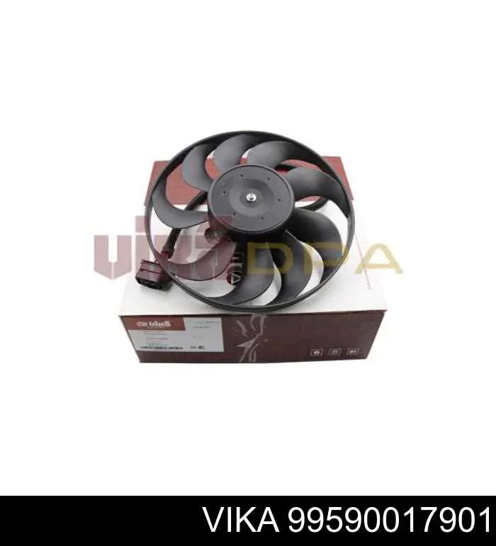 99590017901 Vika ventilador (rodete +motor refrigeración del motor con electromotor derecho)
