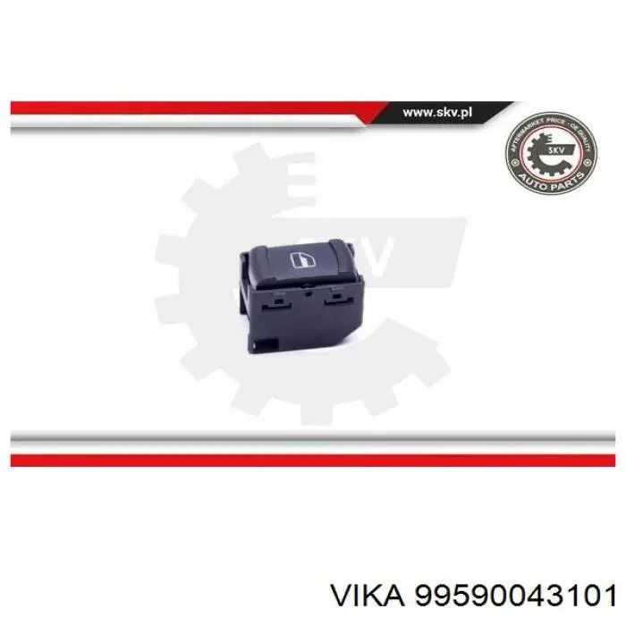 Comprar 99590043101 Vika Botón de encendido del motor del elevalunas trasero