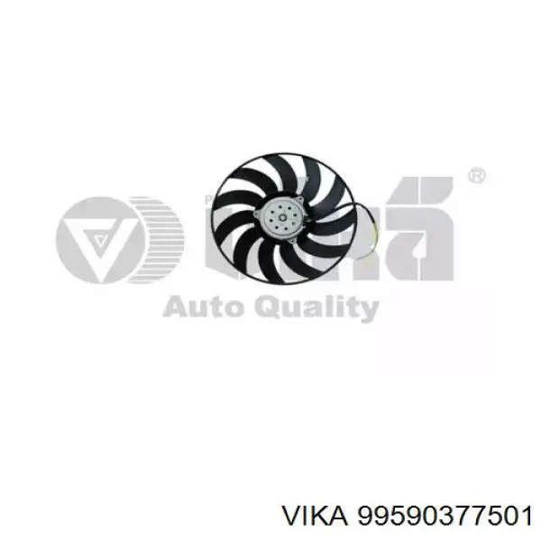 99590377501 Vika rodete ventilador, refrigeración de motor izquierdo